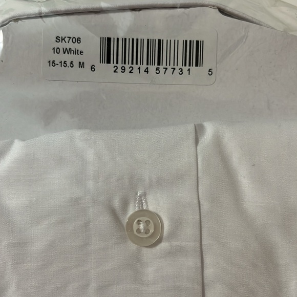 Special Occasion White Shirt M - Picture 5 of 7